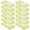 Green, variant on Simply Tidy Durable Plastic Pencil Cases, Clear, 12 Count, 12 Pack