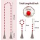 thumbnail image 5 of 3Pcs Valentine's Day Wood Beads Garland with Tassels Wood Bead Tassel Banner Wall Hanging, 5 of 5