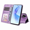 thumbnail image 4 of Funda tipo cartera GANGXUN para Honor X50i 5G , diseño girasol, cuero PU, soporte, cierre magnético, tarjetero, 4 of 5
