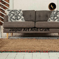 thumbnail image 4 of Jaipur Art And Craft Braided Reversible Carpet for Livingroom, Office Jute Area Rug (2x8 Sq ft), 4 of 7