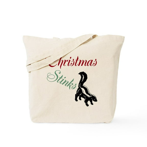 CafePress - Christmas Stinks Tote Bag - Unisex Canvas Tote Bag, Beige, 1-Piece