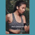 thumbnail image 1 of Lenovo XT90 Wireless BT Headphone In-ear Sports Earbuds Waterproof Sweatproof Low Latency Headphone with Touch Control Black, 1 of 4