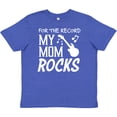 thumbnail image 3 of Inktastic For the Record, My Mom Rocks Youth T-Shirt, 3 of 5
