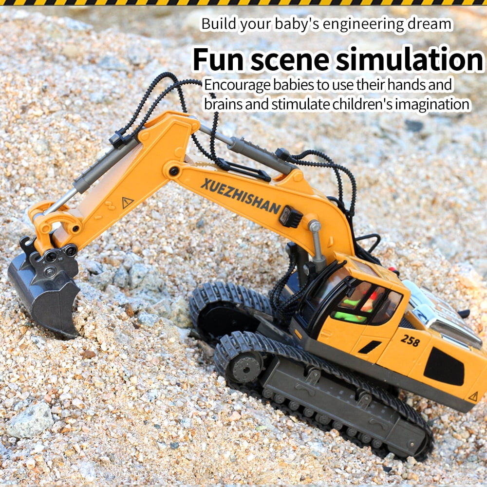 11 Channel Remote Control Excavator Rechargeable Honduras Ubuy
