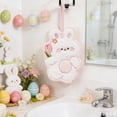 thumbnail image 4 of Deeceymbur Easter Hand Towel Absorbent Flock Material Bunny Design for Kitchen Bathroom Holiday Decor, 4 of 9