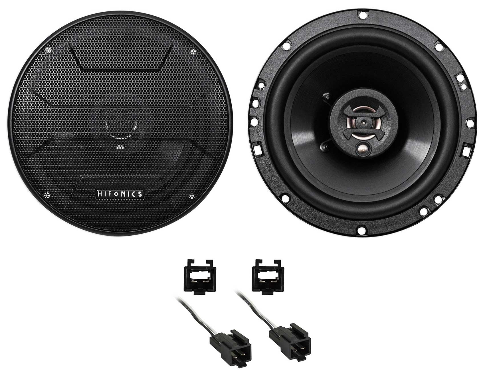 Hifonics Rear Factory Speaker Replacement Kit For 2003-2005 Dodge Ram