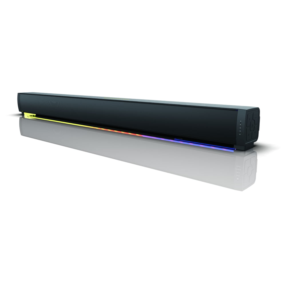 MONSTER, 37" HOME THEATER BLUETOOTH SOUNDBAR WITH LIGHT SHOW AND LED ROOM ILLUMINATION, (MSB3786