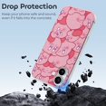 thumbnail image 4 of Funda Kirby de TPU para iPhone 16 Plus: ultrafina, a prueba de golpes, antiamarilleo, resistente a arañazos, compatible con carga inalámbrica, agarre mejorado, estilo transparente., 4 of 7
