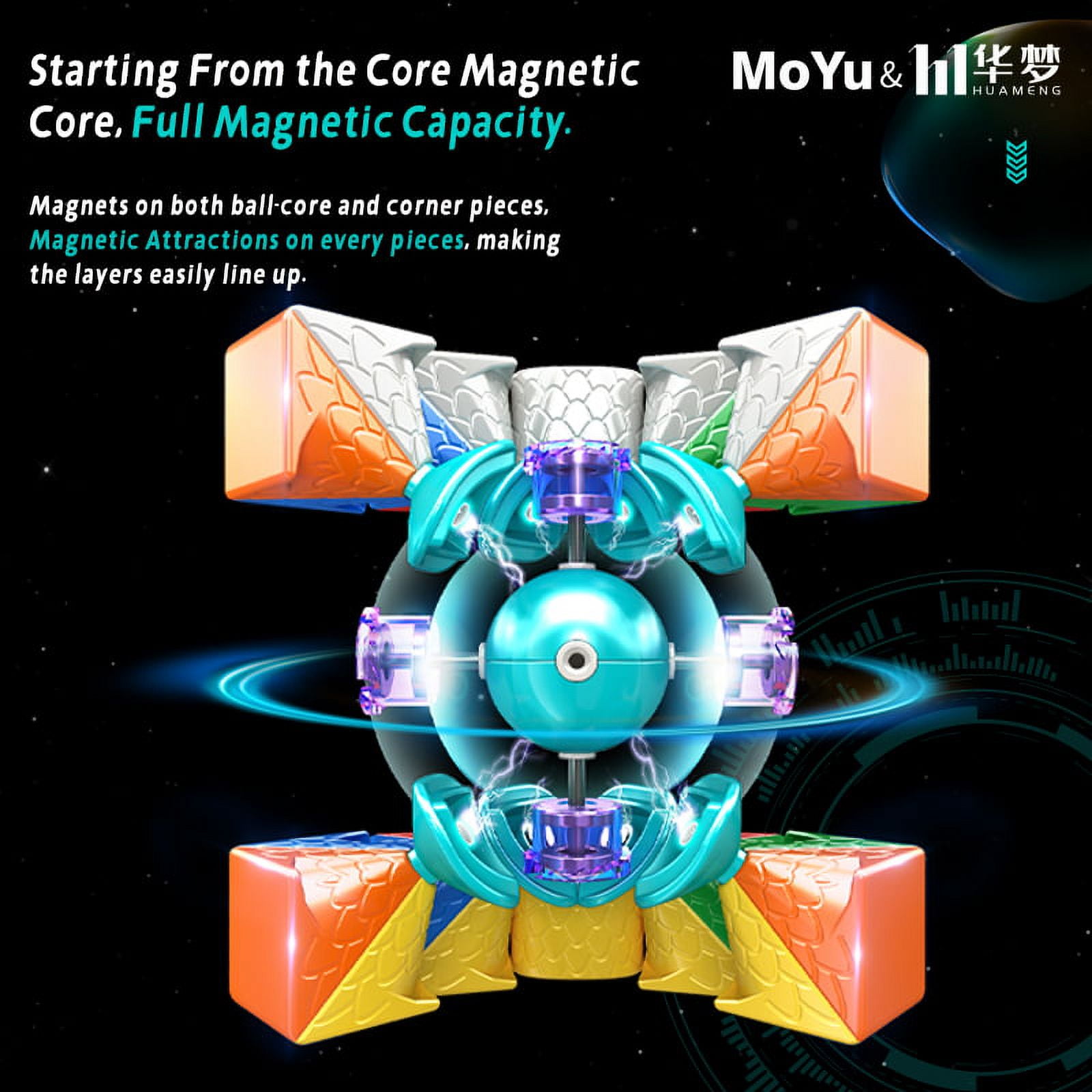 Cubo Mágico MoYu Huameng YS3M MagLev Ball Core - Stickerless