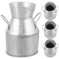 thumbnail image 6 of WHAMVOX 4 Pcs Garden Holders Small Milk Jug Decoration Office 8.00X5.00X5.00CM, 6 of 8