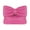 Rose Red, variant on Tnobhg Women Clutch Bag Crescent Shape Bohemian Style Foldable Bow Handle Zipepr Closure Straw Braided Solid Color Portable Summer Beach Vacation Handbag