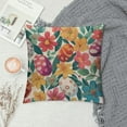 thumbnail image 2 of Qinduosi Easter Pillow Covers Inch Set of , Easter Colorful Egg Decorative Throw Pillow Covers Spring Farmhouse Pillowcase Linen Mushroom Decor for Couch Home Sofa Decor, 2 of 5