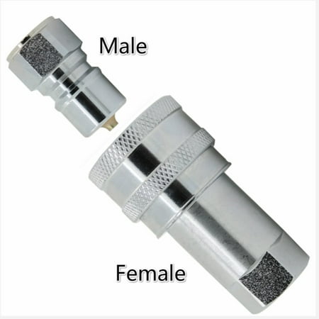 

1/8 1/4 3/8 1/2 3/4 1 inch Male Female Hydraulic Quick Coupler Close Type Quick Coupling Steel Material Plug Socket Connector
