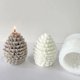 thumbnail image 4 of Molde de vela de silicona de cono de pino de Navidad 3D, DIY, hecho a mano, yeso de aromaterapia, resina, Pinecone, manualidades, decoración de Navidad para el hogar, 4 of 4