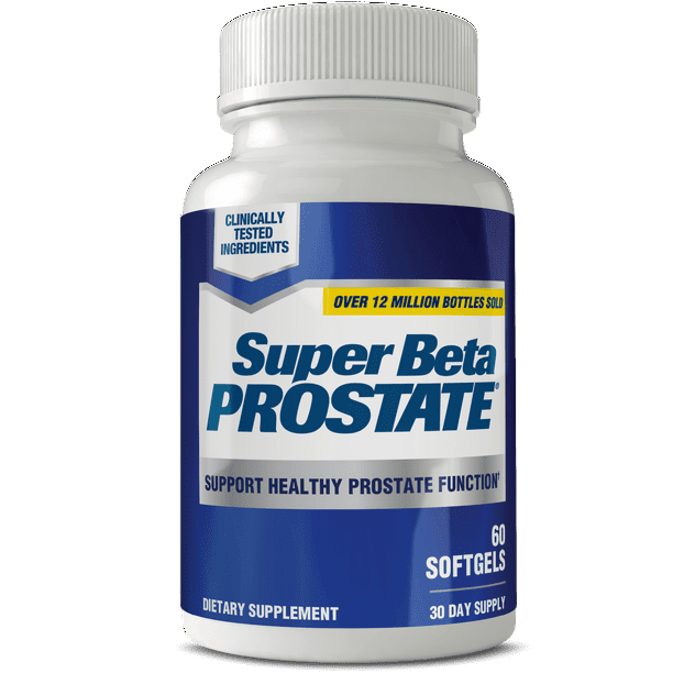 Super Beta Prostate with Beta Sitosterol & Vitamin D3, Softgels, 60 CT