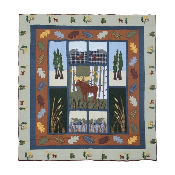 Moose Quilt (King)