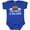 Royal Blue, variant on Inktastic Football My Daddy is the Coach Boys or Girls Baby Bodysuit