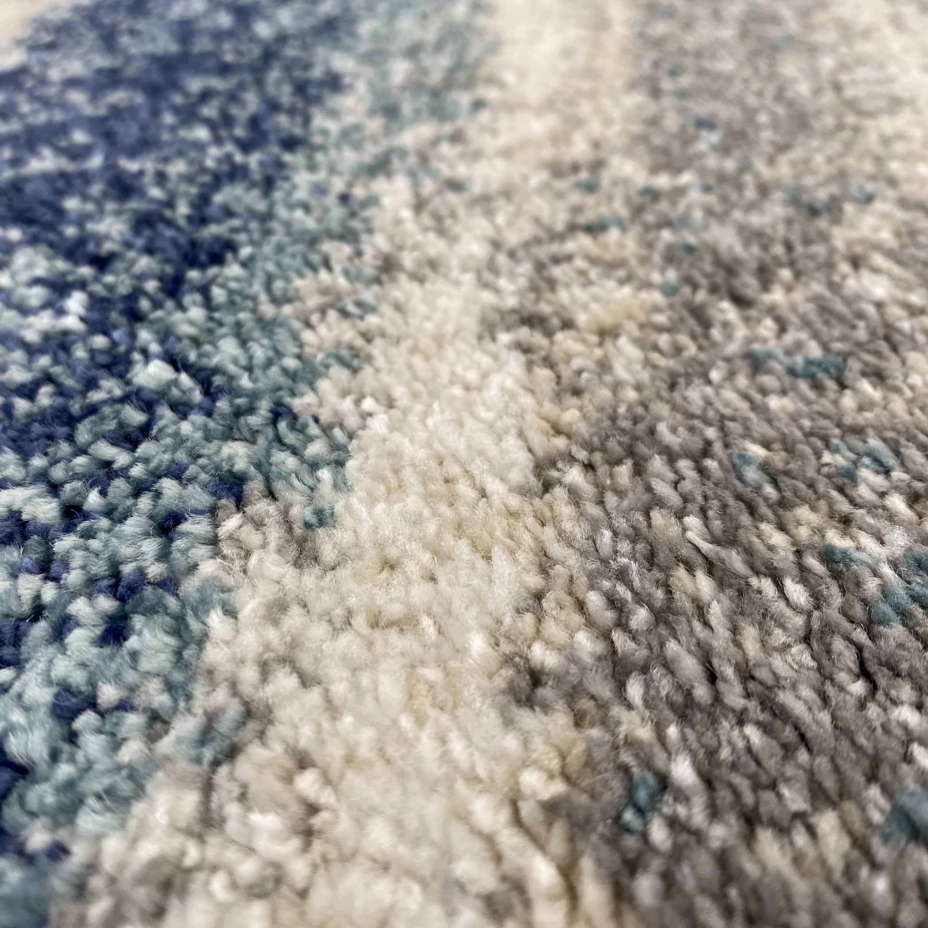 Luxe Weavers Lagos Collection 7501 Blue 4x5 Abstract Area Rug