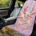 thumbnail image 2 of KUIFORTI Pink Axolotl Car Seat Cover Protector Front Seats Athletic Running Towel Seat Portable Quick-Dry for Gym Outdoor Sport, Picnic, Beach, Pet Dog Travel Auto Accessories, 2 of 7