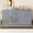 Gray, variant on Harper & Bright Designs Queen Murphy Bed Wall Bed with Gold Leg, Queen Size Cabinet Bed Folding Wall Bed with Frosted Glass Doors Design and Fake Drawers, Gray