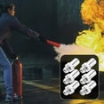 thumbnail image 3 of LEEYNEER 6Pack Small Fire Extinguisher Plastic Silver Home Use General Users, 3 of 5