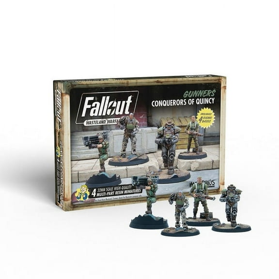 Fallout: Wasteland Warfare: Gunners Conquerors of Quincy