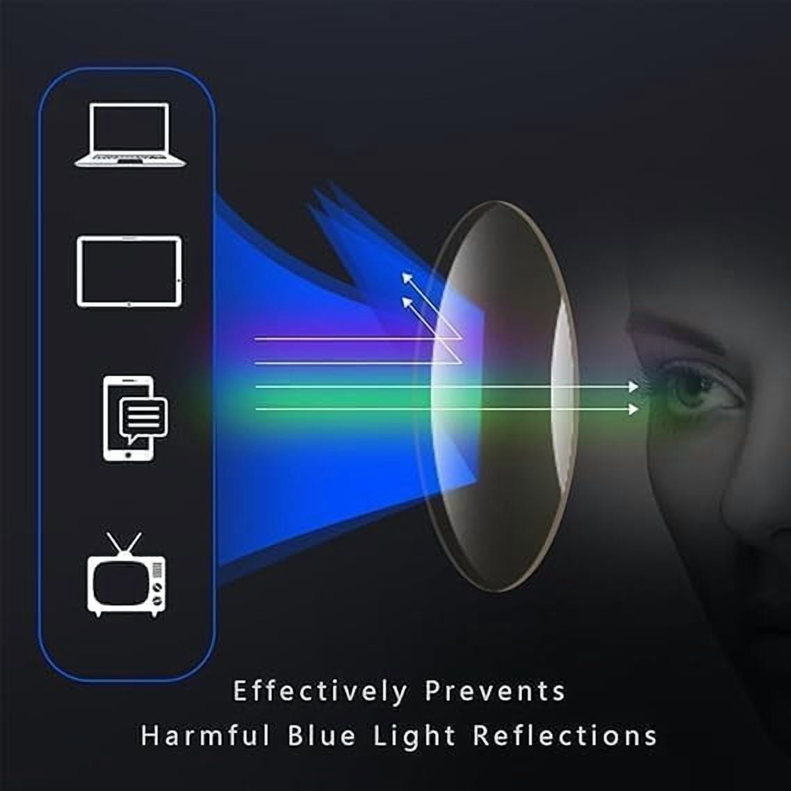 Sports Color-Changing Multi-Focal Reading Glasses, Anti-Blue Light Presbyopia Glasses