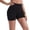 L123-Black, variant on xfsWaSs High Waisted Seamless Shaping Yoga Shorts for Women Breathable Comfort Postpartum Active Shorts Tummy Control Shapewear Shorts