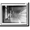 thumbnail image 2 of Historic Framed Print, Spinners and doffers in the Interlaken Mill, Arkwright, R. I. Girl in front, Amelia, is a spooler. Small Mill. Location: Arkwright, Rhode Island., 17-7/8" x 21-7/8", 2 of 9