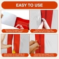 thumbnail image 6 of Heavy Duty Zipper Door for Dust Barriers, Heavy-Duty Dust-Proof Self-Adhesive Construction Dust Protector Zipper Door for Greenhouse Tent Accessories，24roll，7 Ft X 3 in$$Art & Craft, 6 of 7