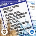 thumbnail image 4 of Florida Wave Pool Rules Sign, Complies With State Of Florida Pool Safety Code, 18x24 Corrugated Plastic, 4 of 7