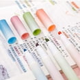 thumbnail image 4 of Clearance! 4 Packs Highlighters Assorted Colors Highlighters and Pens No Aesthetic Highlighters with Soft Chisel Tip Cute Highlighter Pastels Study Supplies and Aestheti One Size Pink, 4 of 7