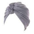 thumbnail image 2 of WCJM Women Cancer Head Hat Cap Ethnic Bohemian Floral Hair Cover Wrap Turban Headwear Turban Cap Lady Headscarf X Women Square Silk Hair Scarf Head Sleeping Wrap Satin Classy Pearl Headband, 2 of 4
