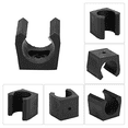 thumbnail image 1 of Pool Cue Clamp, Set of 6 Plastic Billiard Single Stand Mini Rod Storage Accessories, 1 of 5
