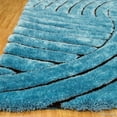 thumbnail image 2 of Allstar Rugs Allstar Modern 3D Formal Thick Striped Rug Sky Blue 4' 11"x6' 11" 5' x 8' Modern & Contemporary, 2 of 5