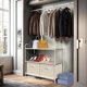 thumbnail image 3 of Closet Storage Simple Houseware, 3 niveles con 2 cajones, color beige, 3 of 8