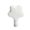 White, variant on Pool Fountain Attachment for Backyard Pools, Star-Shaped Return Accent with Threaded Connector for Patio Pool Areas