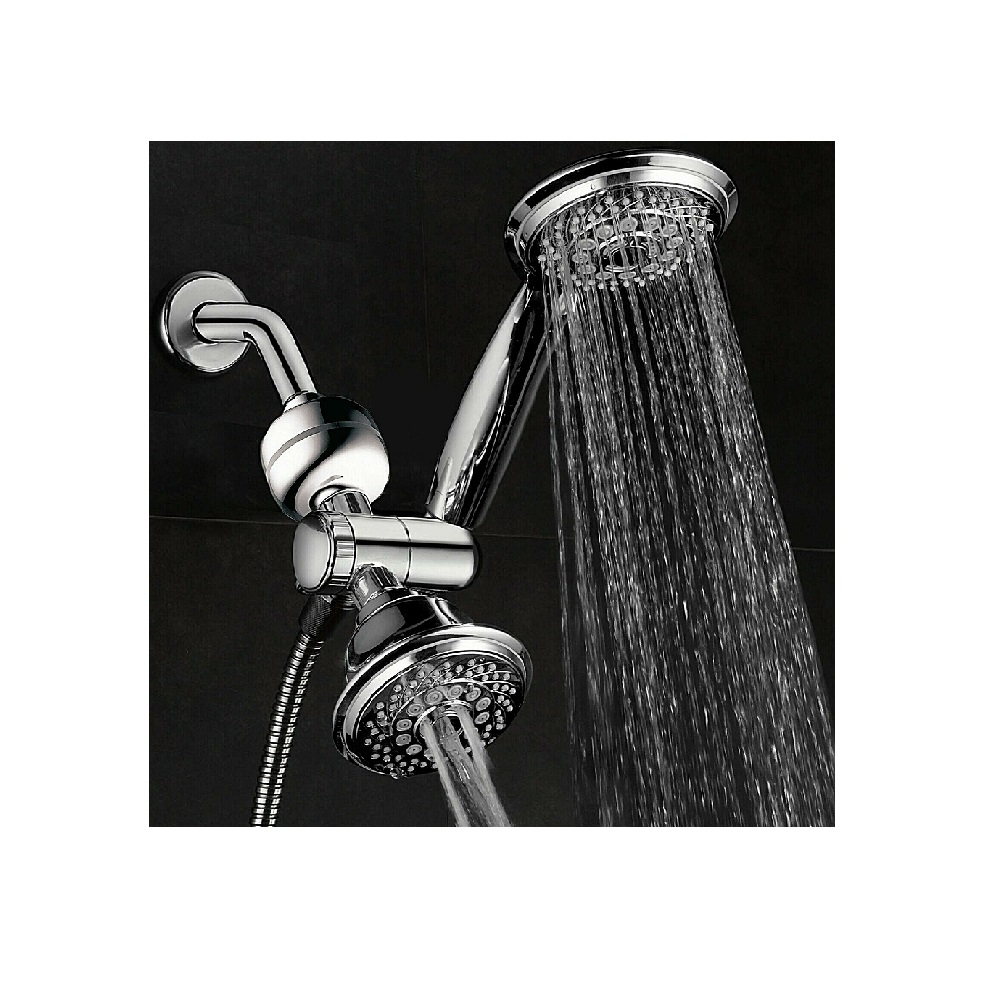 MultiSetting Shower Head Combo with 3Stage Shower Filter Walmart