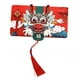 thumbnail image 2 of Paquete de regalo con sobre rojo para el Año Nuevo Chino 2024, Año del Dragón, dinero de la suerte 2 ranuras para tarjetas, 2 of 9