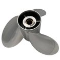thumbnail image 4 of Propeller 13 3/4x21 for YAMAHA Outboard 3 Blades Stainless Steel Prop 15 Tooth LH 13.75x21, 4 of 4