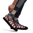 thumbnail image 5 of Hospital Corpmen US Navy High Top Canvas Shoes Sneakers Black Size 13, 5 of 7