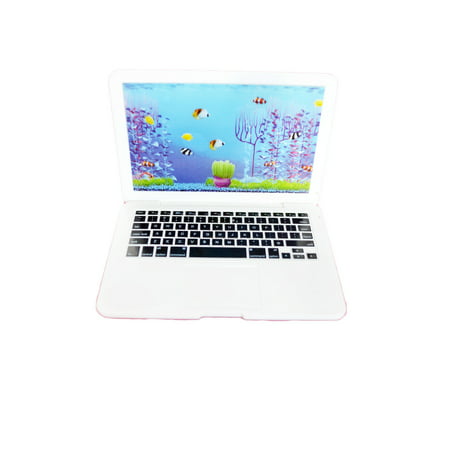 My Brittany's White Laptop with Aquarium Screen Saver for American Girl (Best Aquarium Screensaver Windows 10)