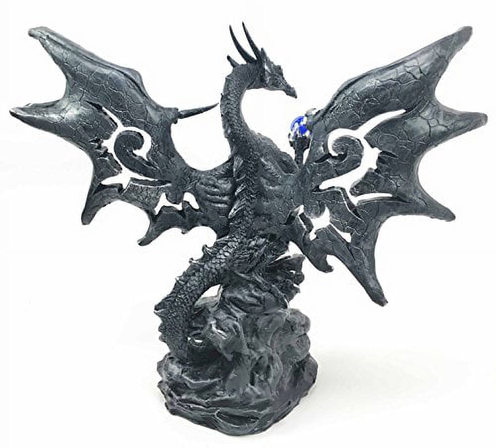 Fire Emblem Shadow Dragon Holding Relic Stone Figurine Collectible Resin Sculpture
