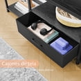 thumbnail image 3 of Mueble para TV Estilo Industrial Negro de 1.8 m, Ideal para Sala y Dormitorio, 3 of 7