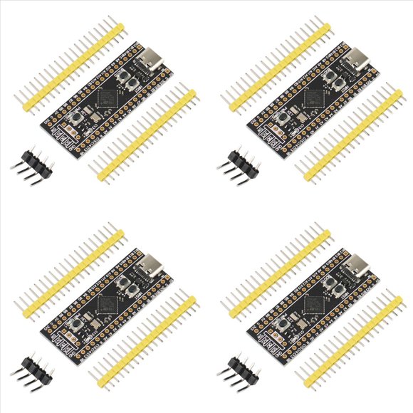 4X Placa de Desarrollo STM32F401, Placa de Aprendizaje STM32F401CEU6 STM32F4, Soporte para Programación MicroPython /