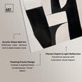 thumbnail image 3 of Curvilinear Contrast II Acrylic Print Midcentury Art by Art Remedy, Ready to Hang, 36 x 45, 3 of 6