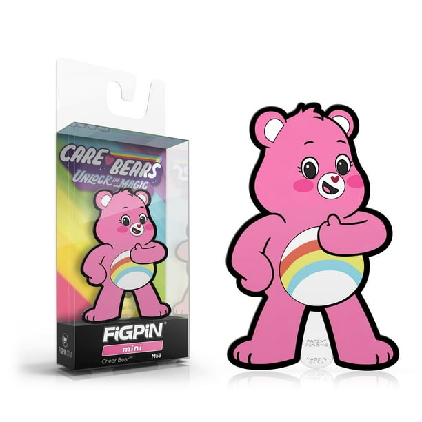 Care Bears Unlock the Magic Enamel FiGPiN Mini | Cheer Bear #M53 - Walmart.com - Walmart.com