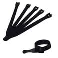 thumbnail image 1 of Cable Tie, Black Adjustable Reusable Hook And Loop Cable Tie, 1 of 1