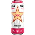 thumbnail image 5 of Rockstar Pure Zero Strawberry Peach Energy Drink, 16 fl oz, 12 Pack Cans, 5 of 8