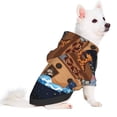 thumbnail image 2 of Haiem Ocean Scene with Noah's Ark for Winter Dog Hoodie Sweatshirts with Pockets Warm Dog Clothes for Small Dogs Chihuahua-Medium, 2 of 7